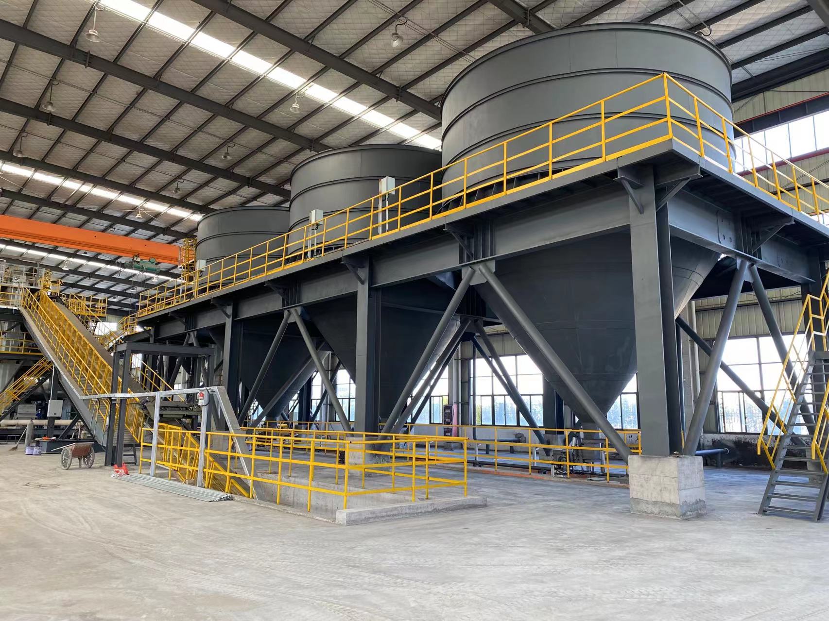 上海市寶寧環(huán)保科技污泥灰生產(chǎn)線機電及鋼結(jié)構(gòu)項目